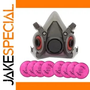 6200 Gas Mask with P100 Filters