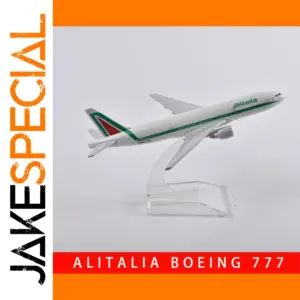 Alitalia Boeing 777 Scale Model Aircraft 1:400