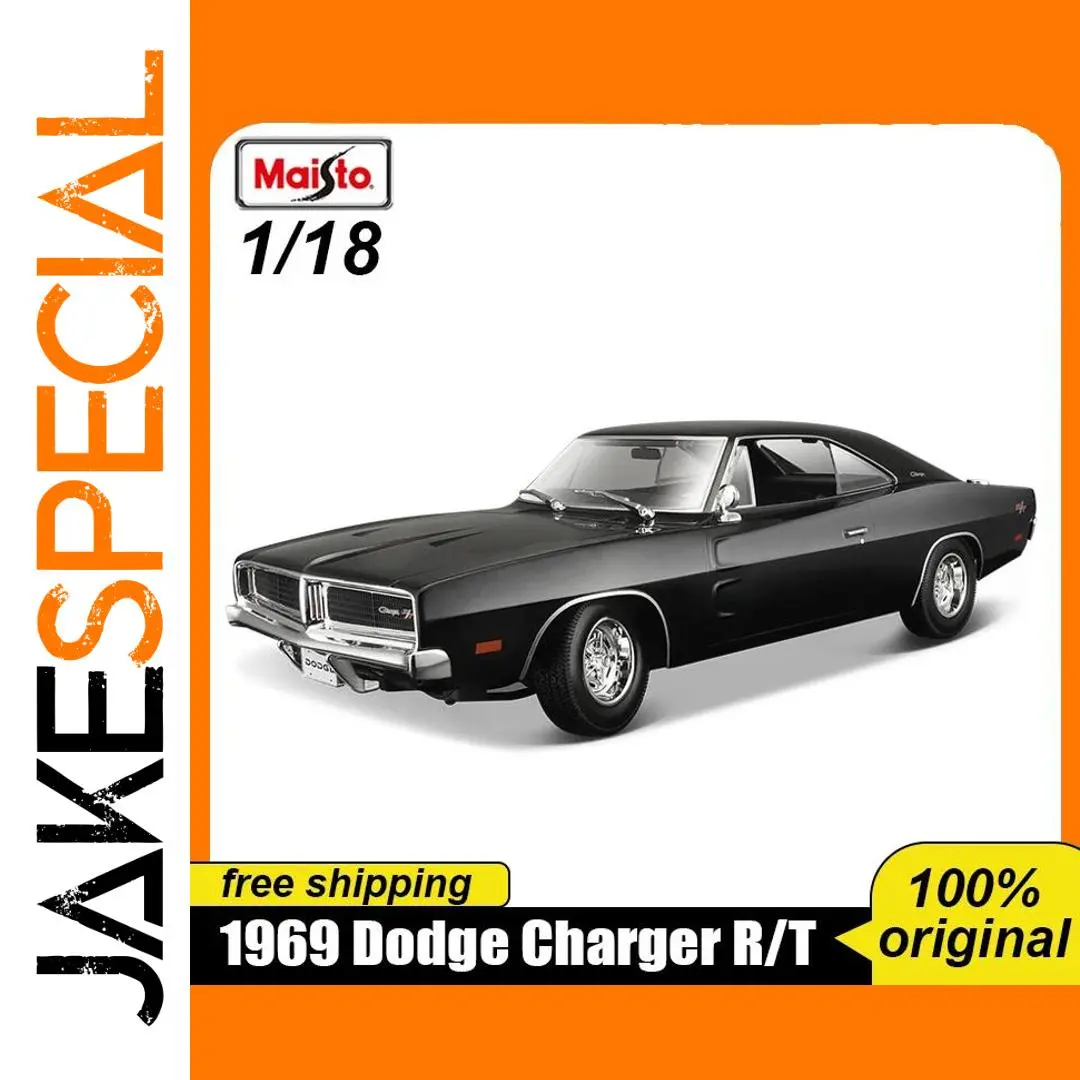 1969 Dodge Charger R/T Diecast Model for Collectors 1 1969 Dodge Charger R/T Diecast Model for Collectors