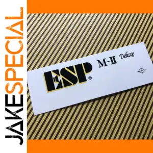 3Pcs ESP M-II Guitar Headstock Decal Set