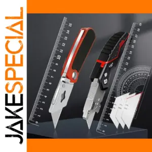 Retractable Heavy-Duty Utility Knife 18mm Blade