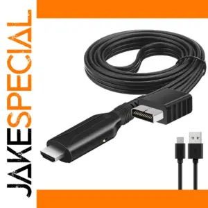 PS1 PS2 to HDMI-Compatible Converter Adapter