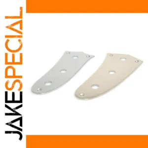 Electric Guitar Control Plate Chrome Nickel