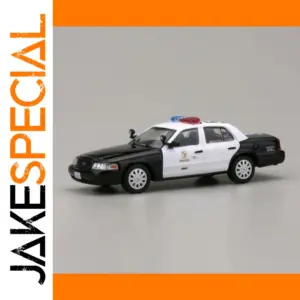 1/64 Scale Victoria CV Police Diecast Car Model