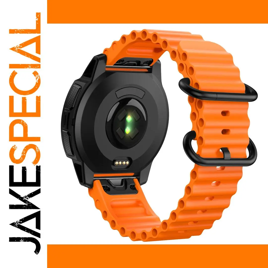 Garmin Fenix 7/6/5 QuickFit Silicone Strap 1 Garmin Fenix 7/6/5 QuickFit Silicone Strap