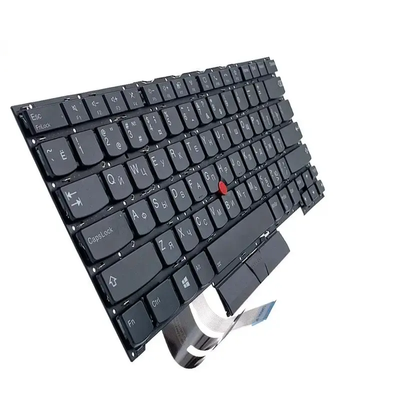 Russian Backlit Keyboard for Lenovo T490s/T495s T14s 3 Russian Backlit Keyboard for Lenovo T490s/T495s T14s - Image 3