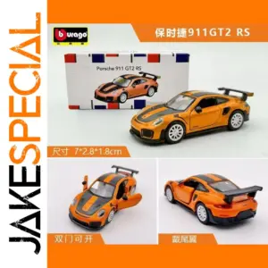 Bburago 1:64 Porsche 911 GT2 RS Diecast Model