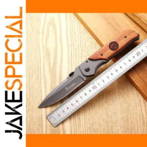Browning Folding Knife with Wood Handle