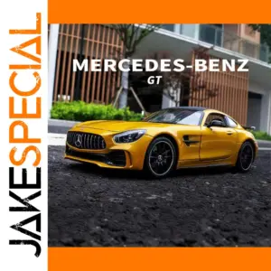 WELLY 1:24 Mercedes-Benz GT Yellow Model Car