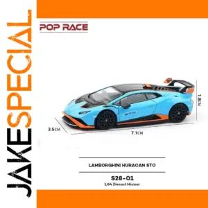 Pop Race Lamborghini Huracan STO Diecast Model 1/64