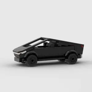 Stylized Building Block Toy Car
