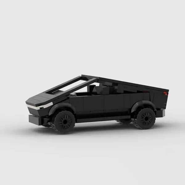 Stylized Building Block Toy Car