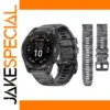 Sports Camouflage Silicone Strap for Garmin Fenix 7