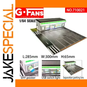 G·FANS 1/64 Scale Convenience Store Model