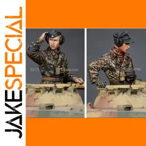 1/35 Scale Resin WWII Military Figure Set