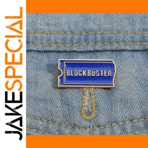 Movie Film Ticket Enamel Pin for Retro Style Fans