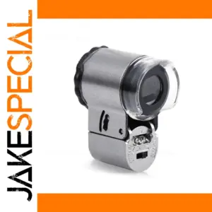 50X Handheld Loupe with LED and UV Light