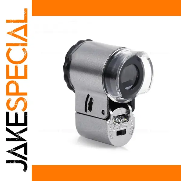 50X Handheld Loupe with LED and UV Light