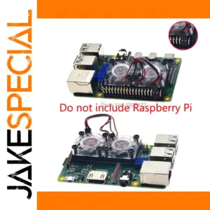 Cooling Fan with Heatsinks for 5V ARM Boards
