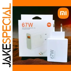 Xiaomi 67W Turbo Fast Charger EU Adapter with USB Type C Cable