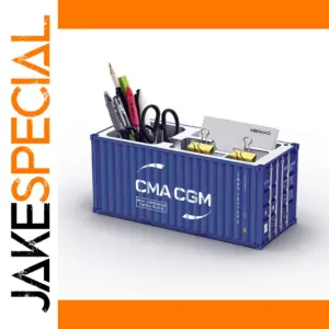 Shipping Container Design Desk Organizer