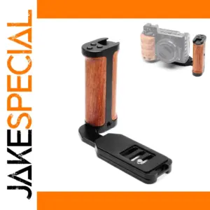 Wooden Handle Quick Release L Plate for Cameras