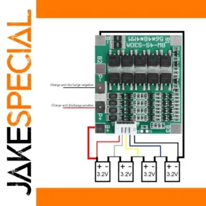 4S 30A LiFePo4 Battery BMS Protection Board