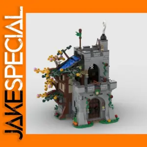 627pcs Medieval Street View Building Kit for LEGO