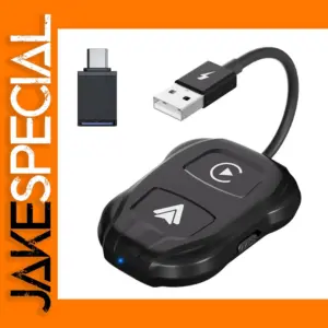 2-in-1 Wireless Carplay Adapter for iPhone & Android