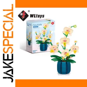 Orchid Building Blocks Flower Bouquet Set