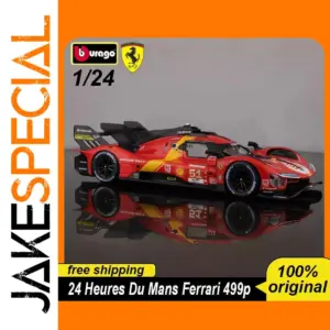 Ferrari 499p #51 1:24 Diecast Model by Bburago