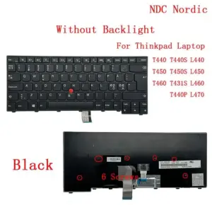 Nordic Backlight Keyboard for Lenovo Thinkpad 17 d3347f63 no logo