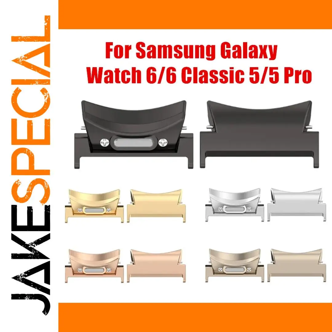 Metal Watch Strap Connectors for Galaxy Watch 6 1 Metal Watch Strap Connectors for Galaxy Watch 6