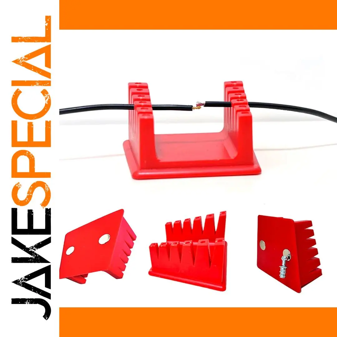 ABS Welding Wire Fixture 30-12AWG Cable Clamp Holder 1 ABS Welding Wire Fixture 30-12AWG Cable Clamp Holder