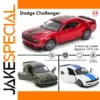 MSZ Dodge Challenger Alloy Car Model 1:36 Scale