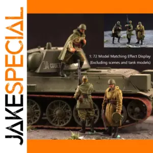 1:72 Soviet Battlefield Machine Gun Team Resin Figures