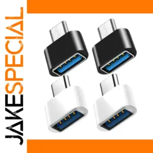 USB Type-C to USB-A Adapter Set of 4