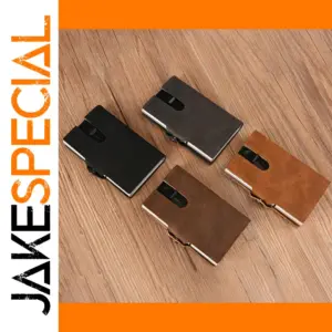 Vintage PU Leather RFID Blocking Wallet