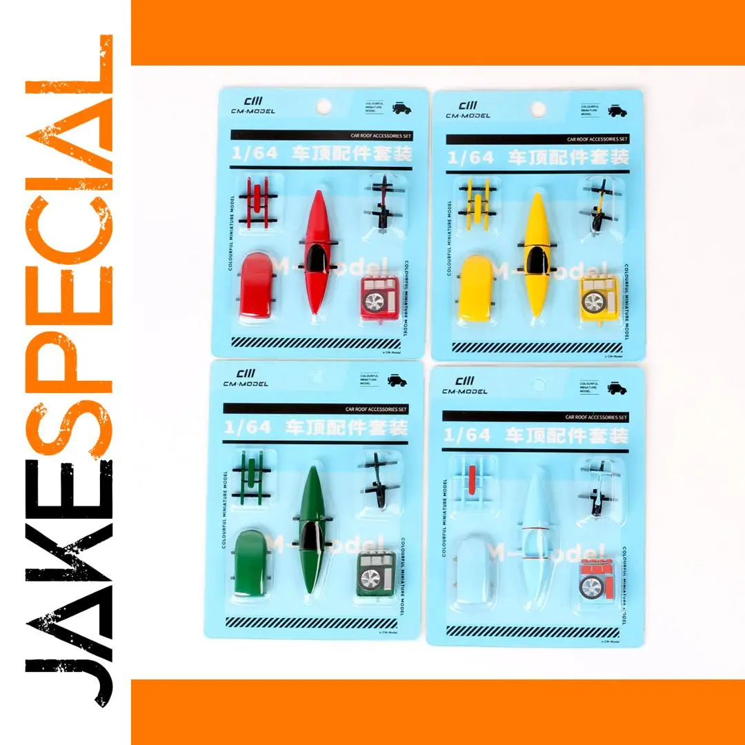 1/64 Scale Car Roof Accessories Set 1 1/64 Scale Car Roof Accessories Set