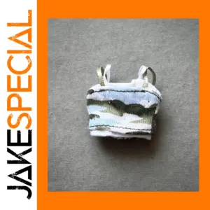 Camouflage Crop Top for 1/6 Scale Dolls