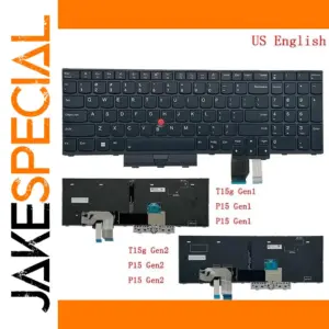 Backlit Keyboard for Lenovo ThinkPad T15g P15 P17