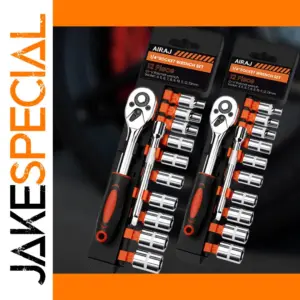 12PCS Multifunctional Ratchet Socket Wrench Set