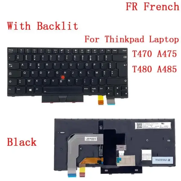 Lenovo ThinkPad Backlit Keyboard for T470/T480 and More - Image 15