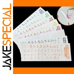 Arabic Keyboard Stickers for Laptop and PC