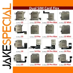 Dual SIM Card Reader for iPhone 11-15 Models