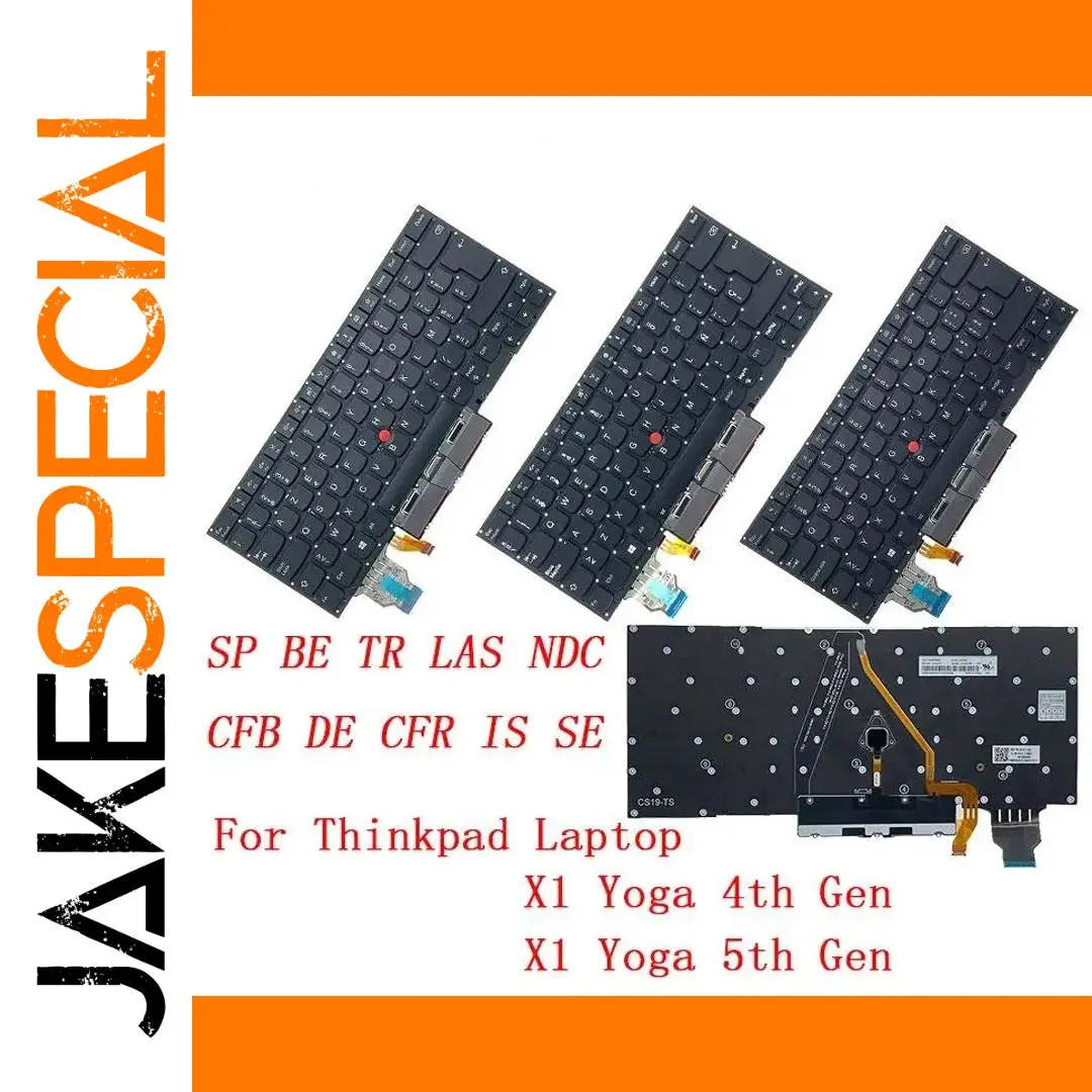 Backlit Spanish Keyboard for Lenovo ThinkPad X1 Yoga 1 Backlit Spanish Keyboard for Lenovo ThinkPad X1 Yoga