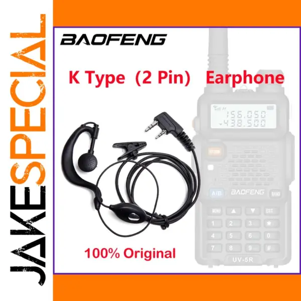 Baofeng K-Plug Two-Way Radio Headset