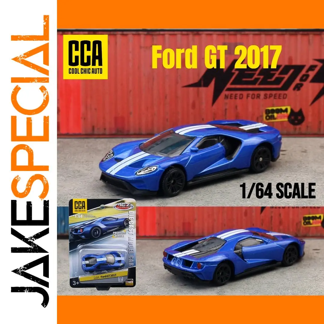 CCA 1:64 Ford GT 2017 Diecast Model 1 CCA 1:64 Ford GT 2017 Diecast Model