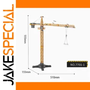 Huina Alloy Crane Mining Truck Model Kit