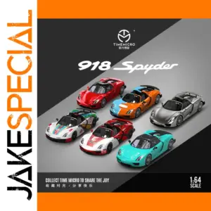 TimeMicro 1:64 T1+918 Alloy Car Model Set